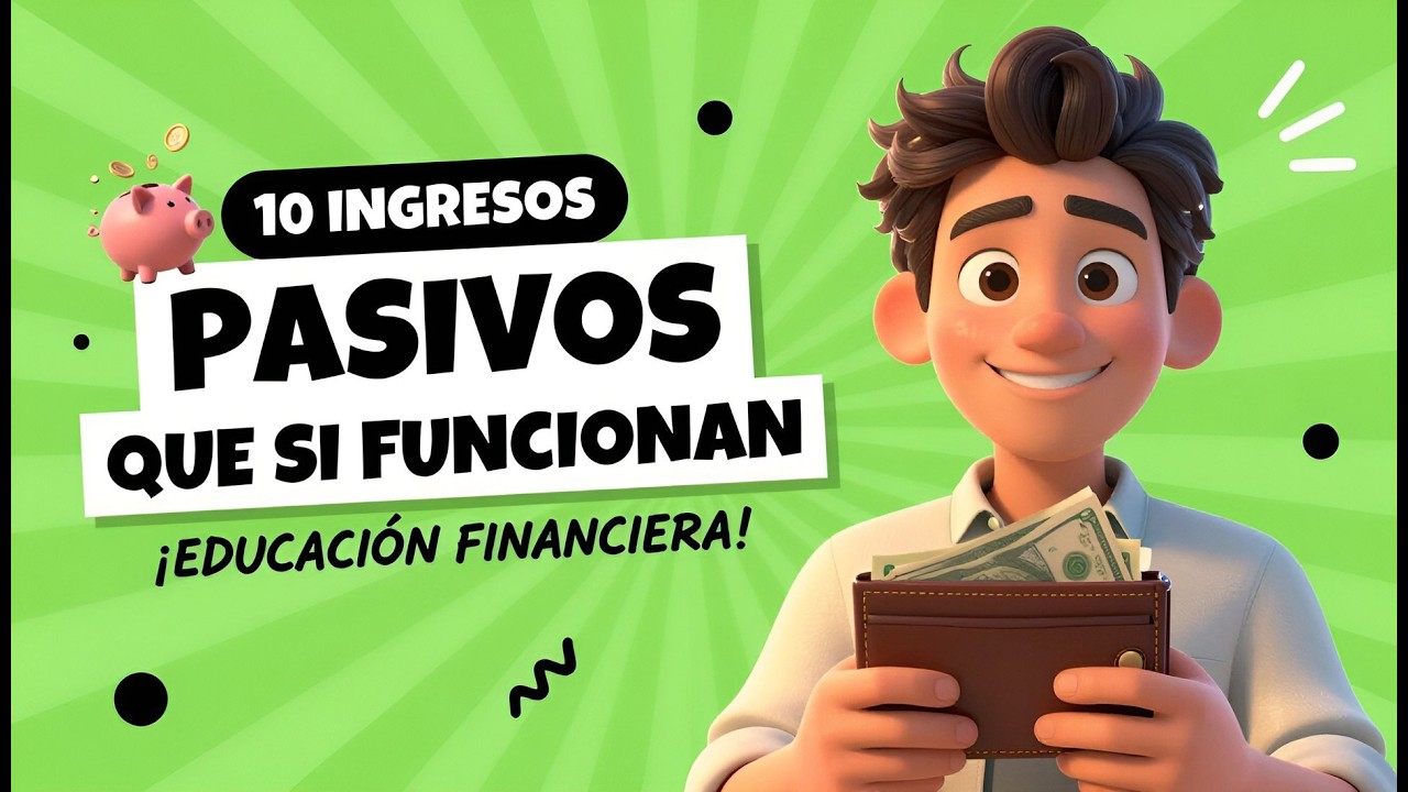 10 Ingresos Pasivos que Sí Funcionan (Y Pueden Hacerte Ganar Dinero Mientras Duermes)