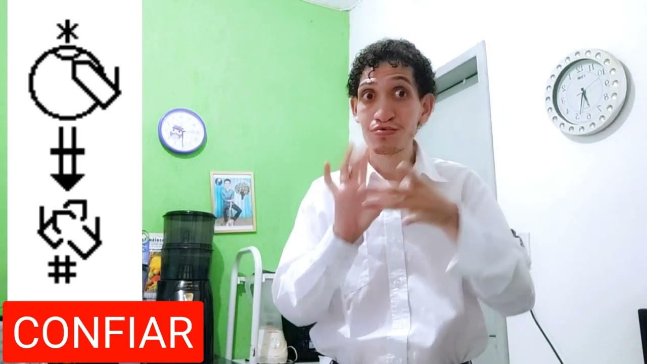 CONFIAR - SINAL EM LIBRAS