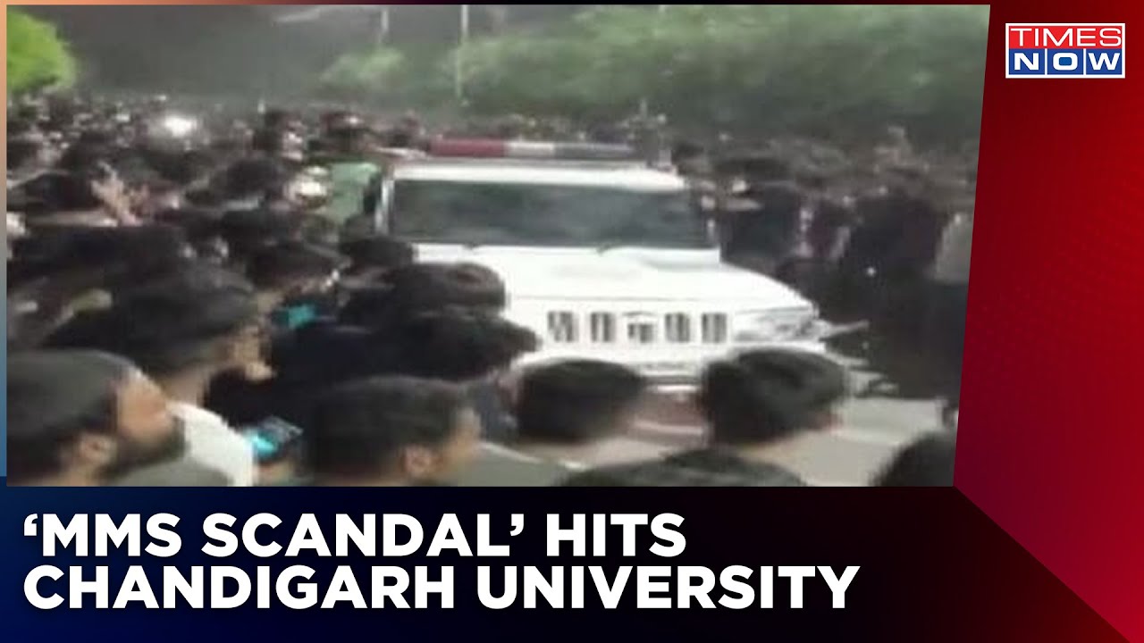 Chandigarh: 'Investigation Underway, accused held', SSP Mohali Briefs On 'MMS Scandal' |English News