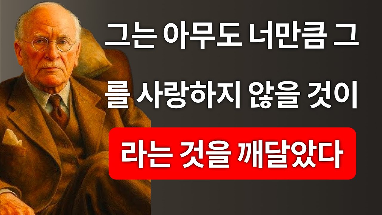 이 사람은 당신을 놓아준 것을 후회하고 있습니다 | Carl Jung