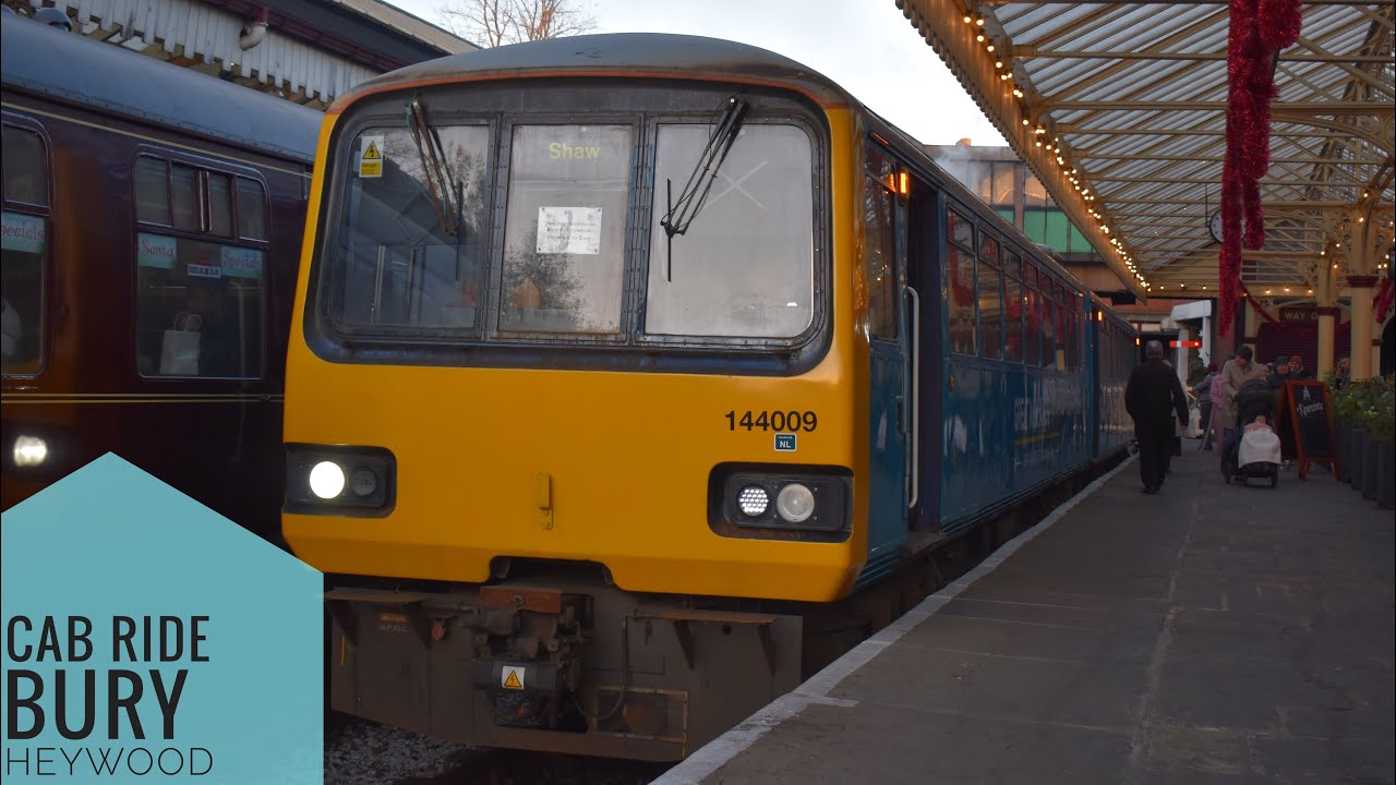 Bury to Heywood train Cab ride