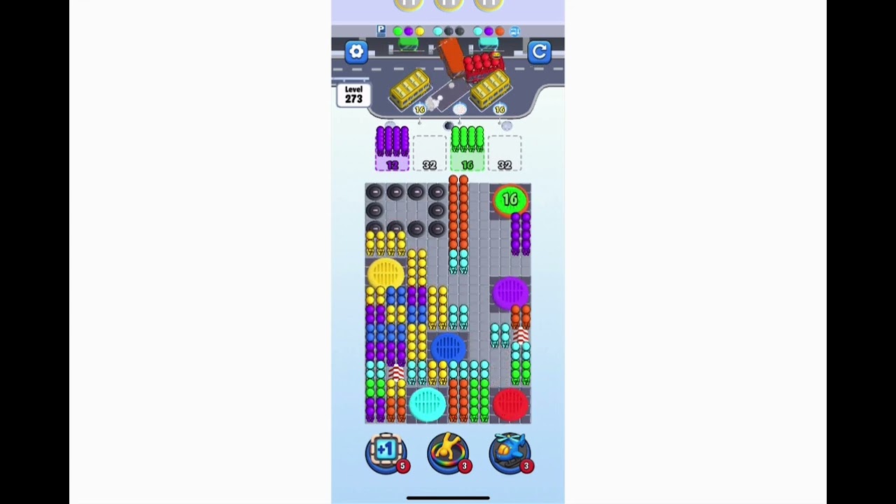Hole Trap Jam the Bus Level 273