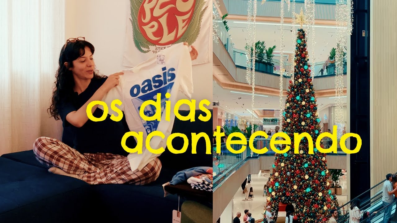 vida aos 30 | os dias acontecendo, conversa sobre séries, café, compras e já é natal | vlog ☕️🎄🛍️