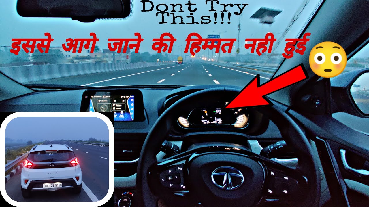 Tata Nexon 2021 TOP SPEED Test | Youtube पर पहली बार Nexon इतनी Speed पर 😱