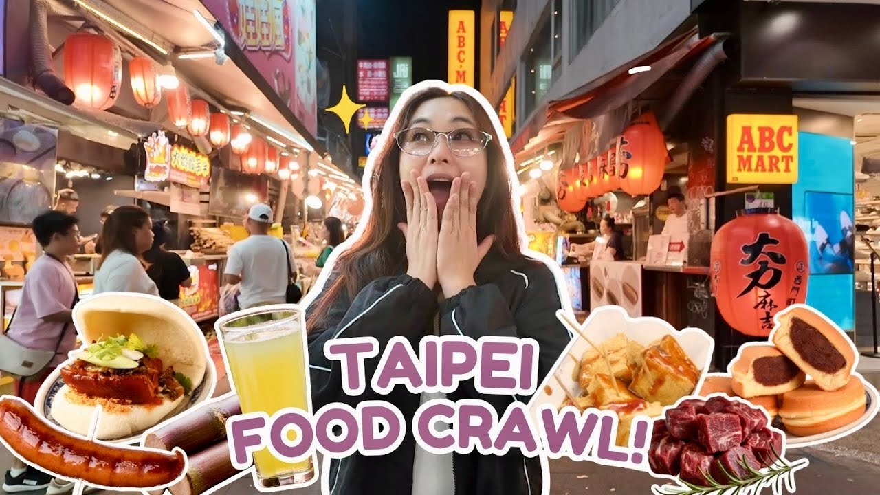 TAIWAN FOOD CRAWL! 🇹🇼