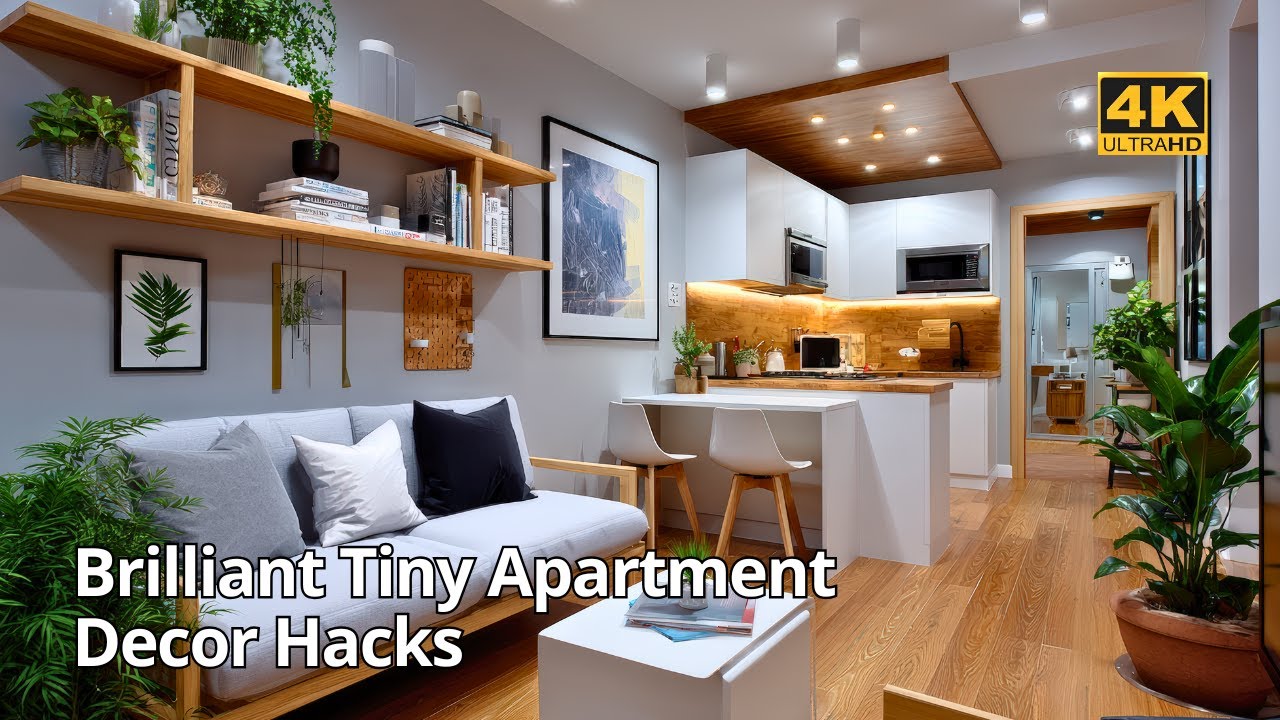 Brilliant Tiny Apartment Hacks for Cozy Minimalism & Smart Storage