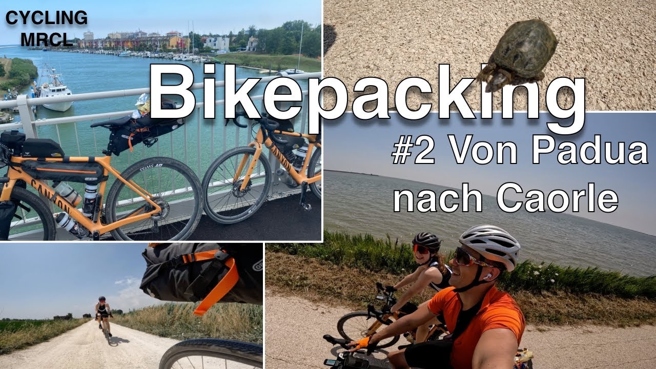 Padua nach Caorle | Gravelbike 1050km Alpencross Verona - Stuttgart | Canyon Grizl | Folge 2