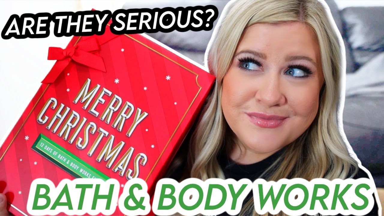 BATH & BODY WORKS ADVENT CALENDAR UNBOXING 2021