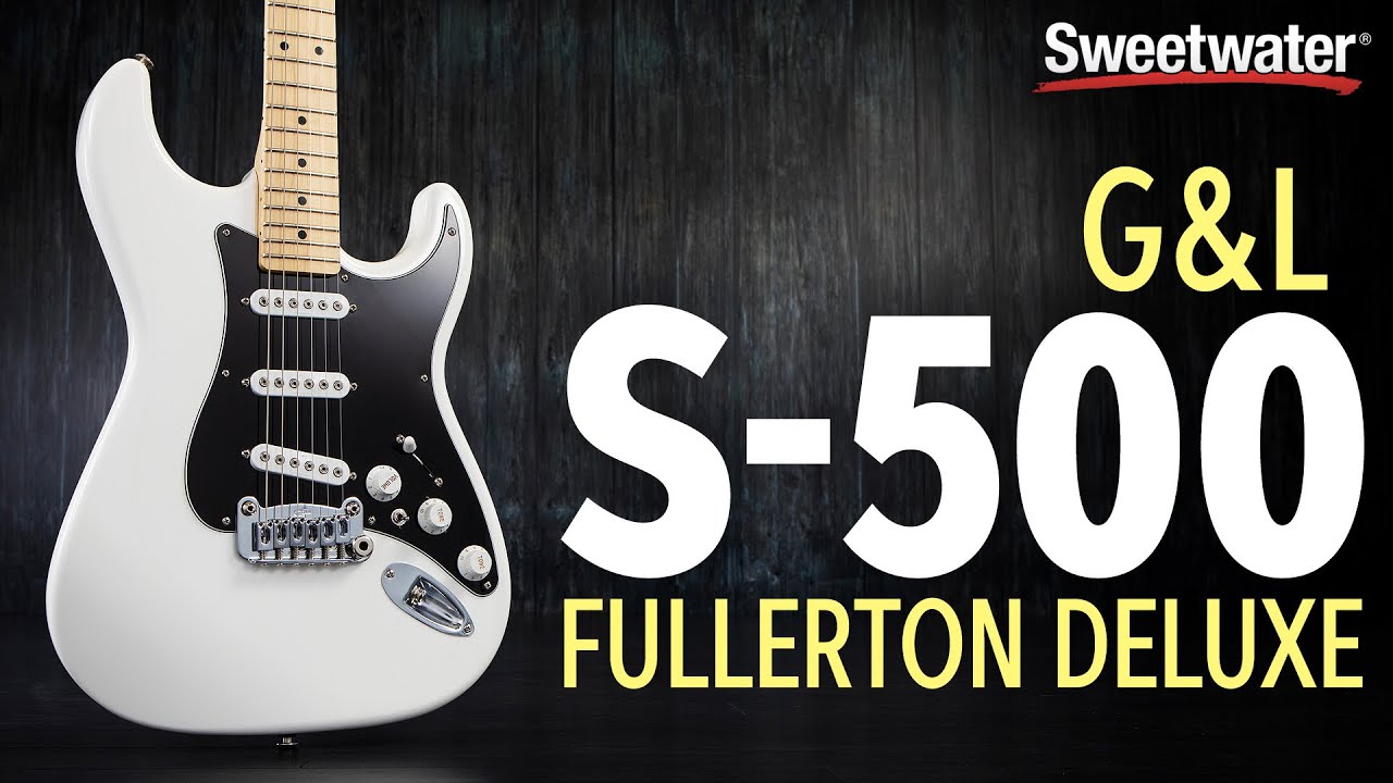 G&L Fullerton Deluxe S-500 Electric Guitar Demo