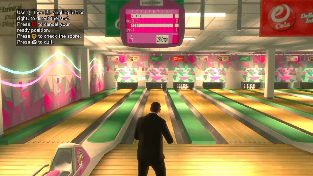 Grand Theft Auto IV: Bowling (With Roman)