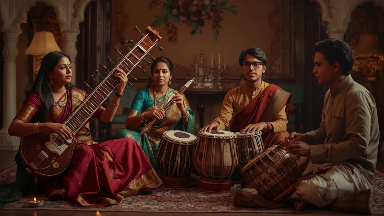 Serene Classical Indian Music | Devotional | Relax • Meditate • Heal #Flute #Sitar #Tabla