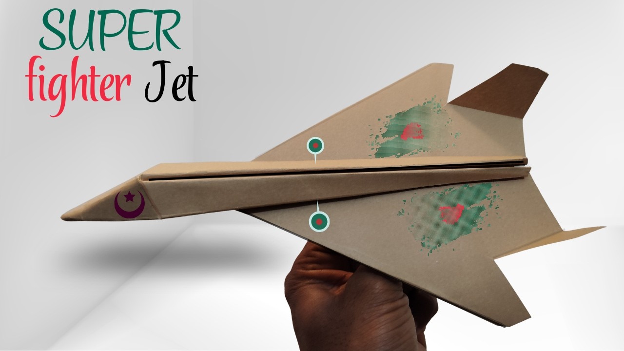 Simple Paper Airplane in 5 Minutes | How to Make A Paper Plane