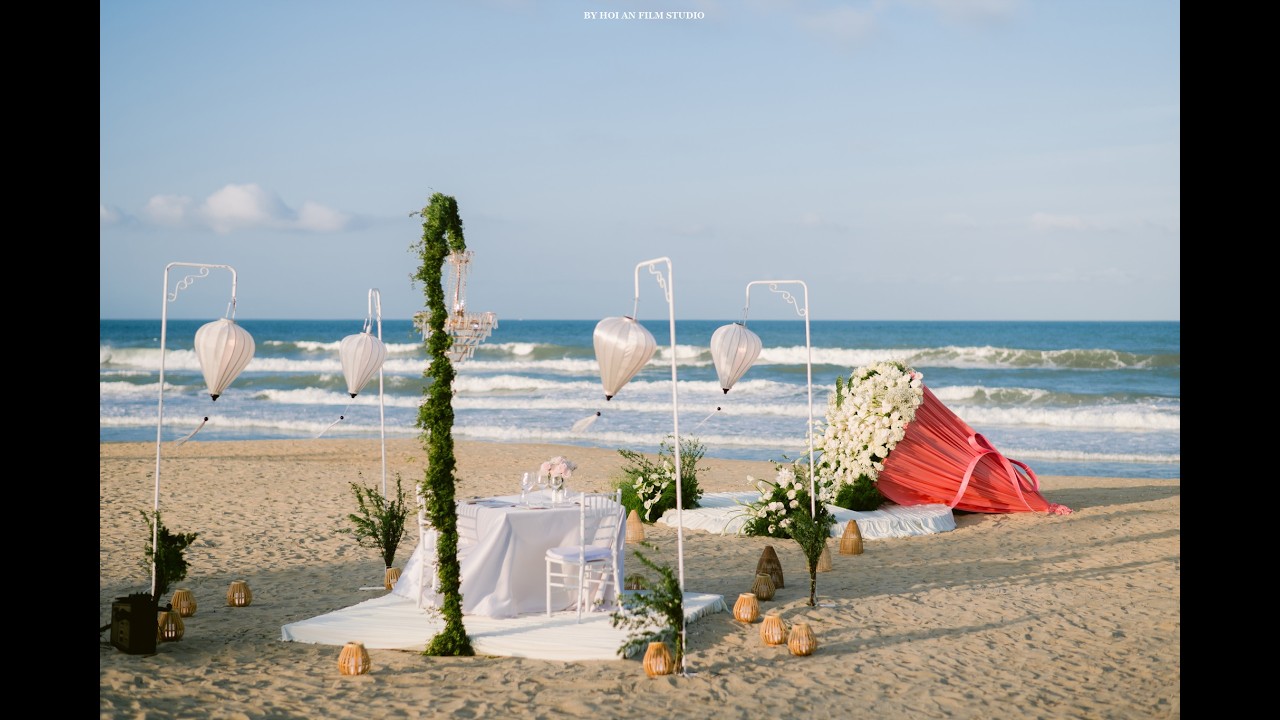 THE PROPOSAL ATIR & LINOY IN HOI AN BEACH VIET NAM