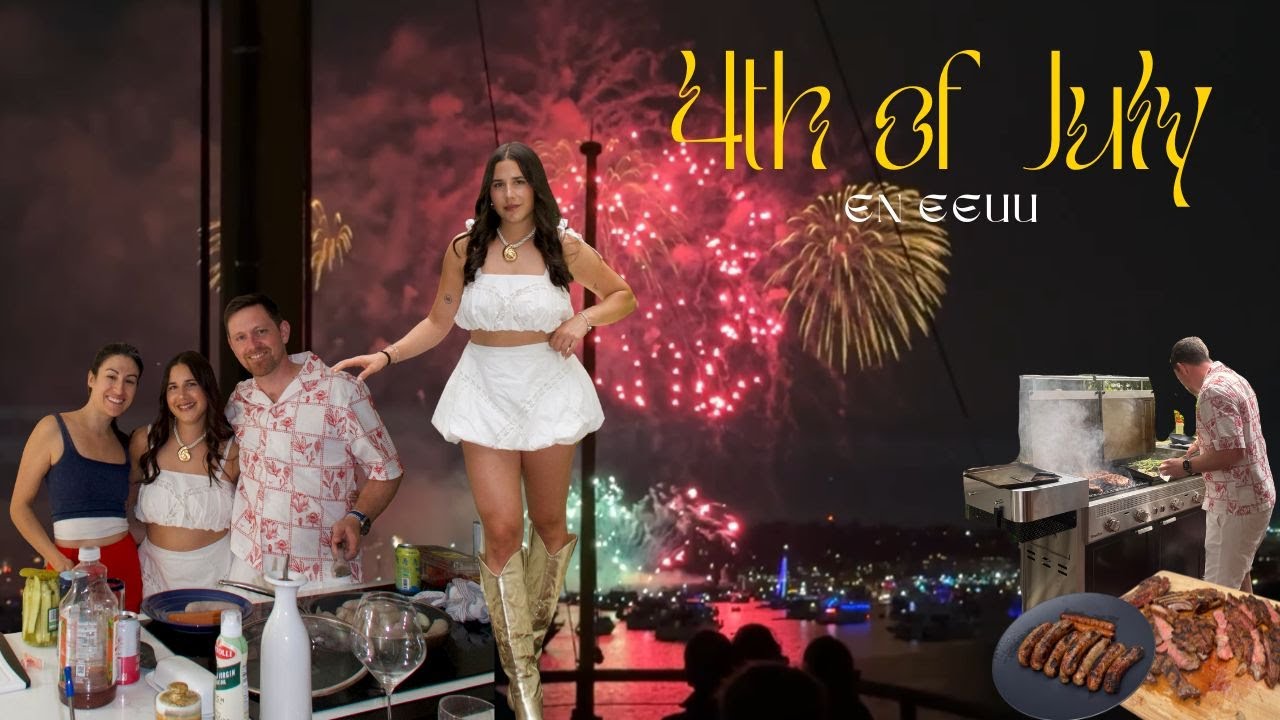 ESPAÑOLA VIVIENDO EL 4 DE JULIO EN EEUU🇺🇸 la fiesta más importante