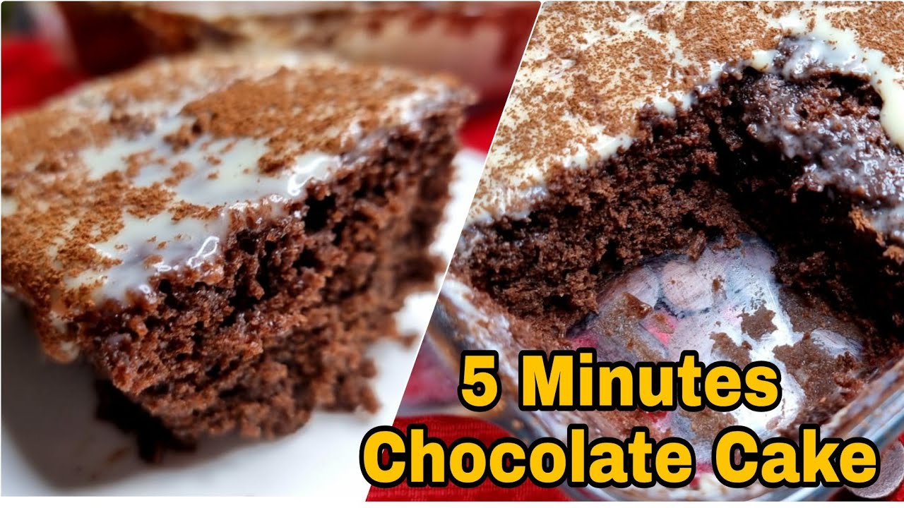 एक सीक्रेट ingredient डालकर बनाएं सिर्फ 5 min में सॉफ्ट रूई जैसा चोकलेट केक | Soft Chocolate Cake