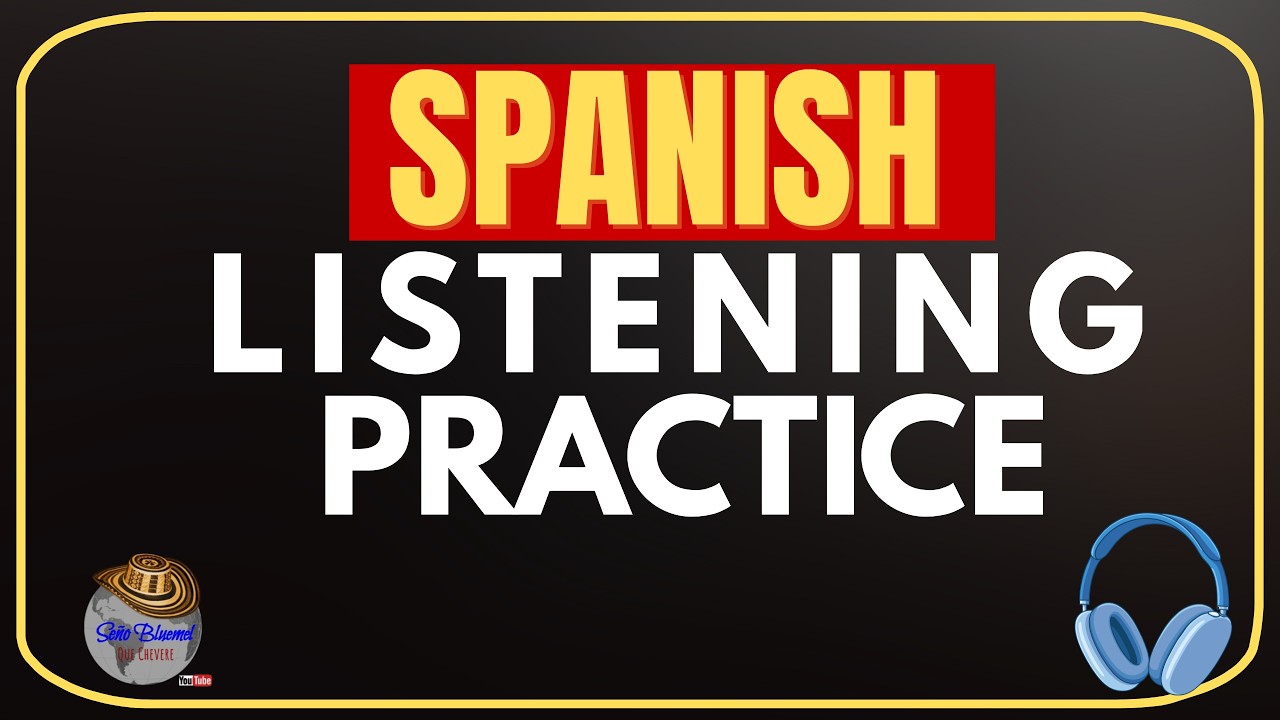 Spanish Listening Practice for Beginners | Mi Familia