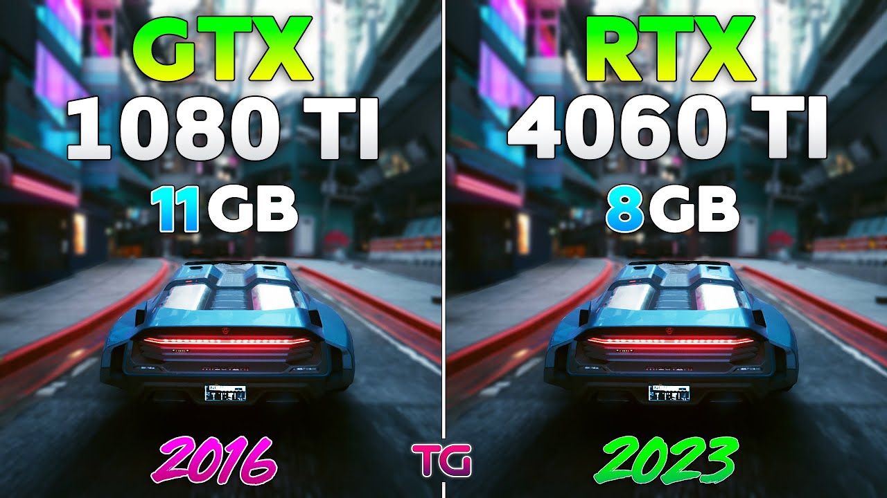 GTX 1080 Ti против RTX 4060 Ti &mdash; тест в 10 играх