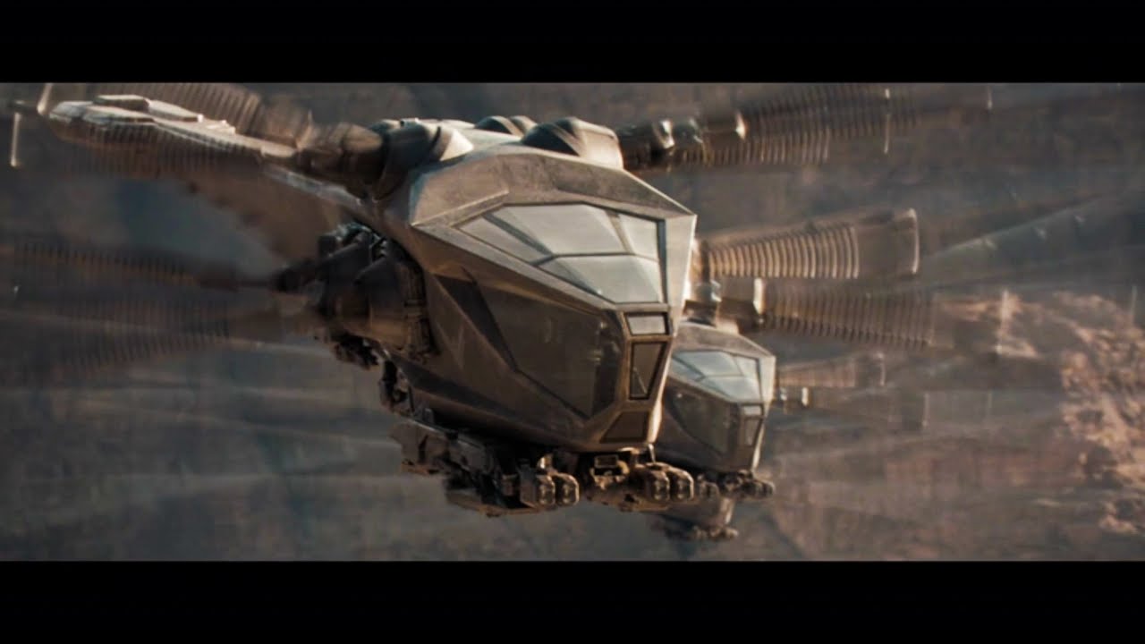 Dune: Part One -  All Ornithopter Shots