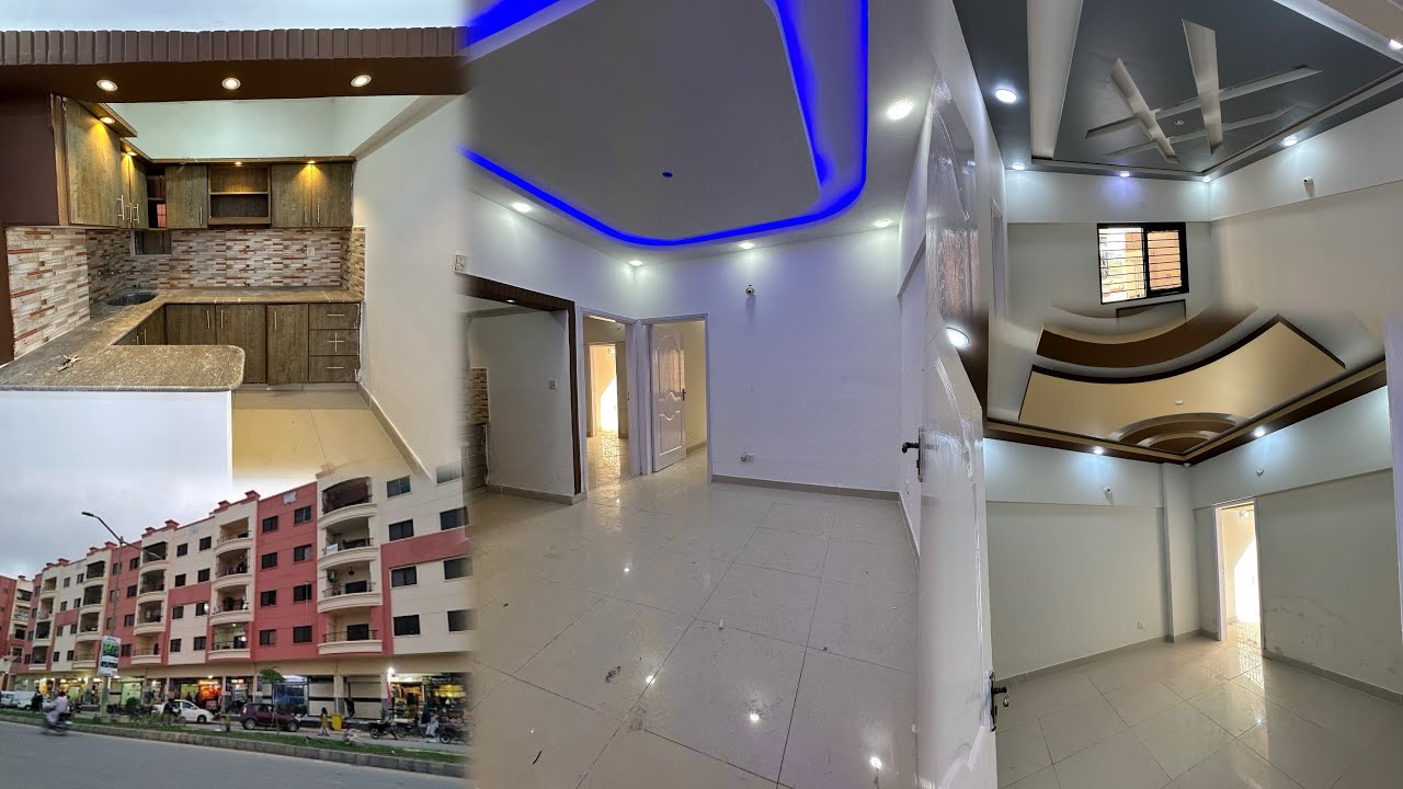 Saima Arabian villas flats for sale 2bed loch low cost apartments prime location 03172570998 contact