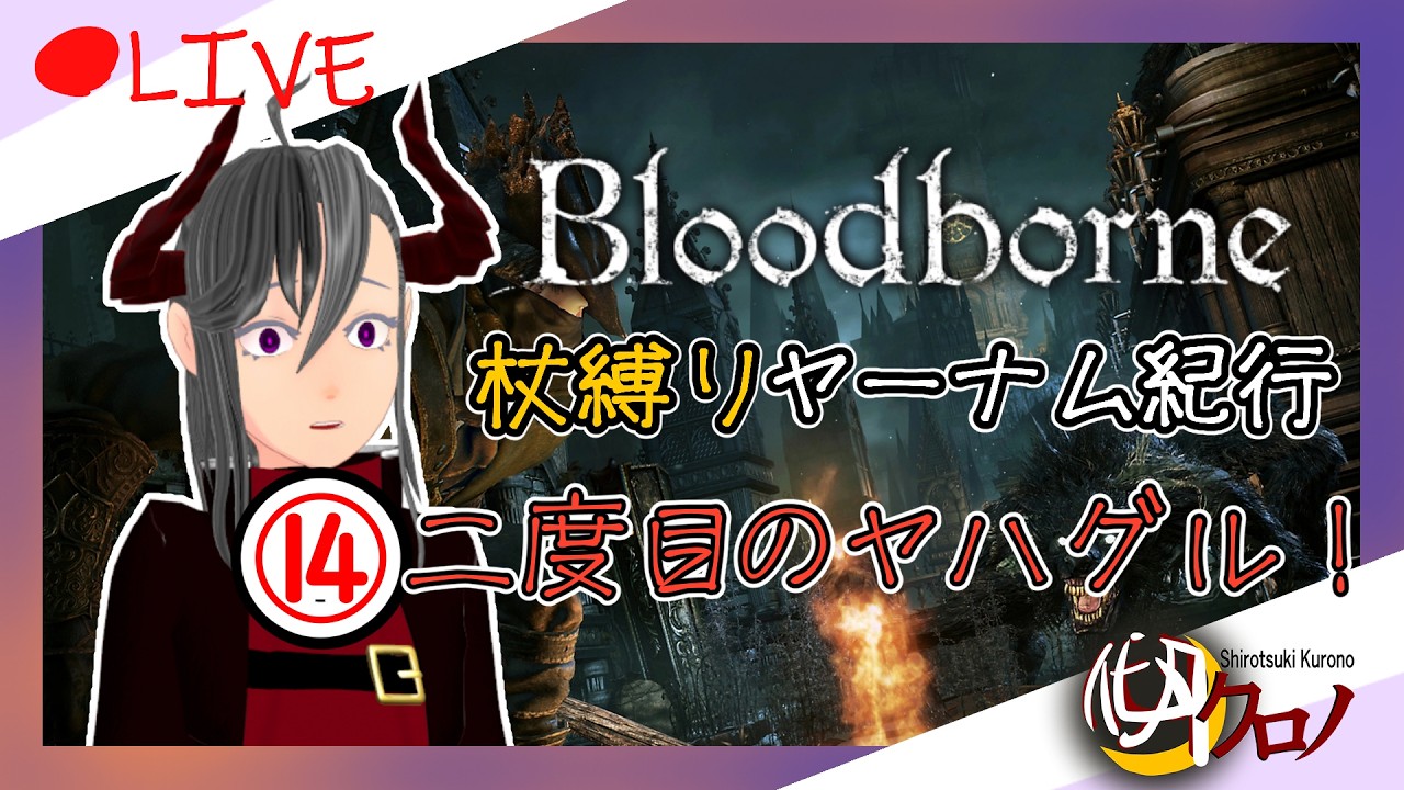 【BloodBorne】杖縛りでゆくヤーナム紀行⑭二度目のヤハグル！【Vtuber/バ美肉】