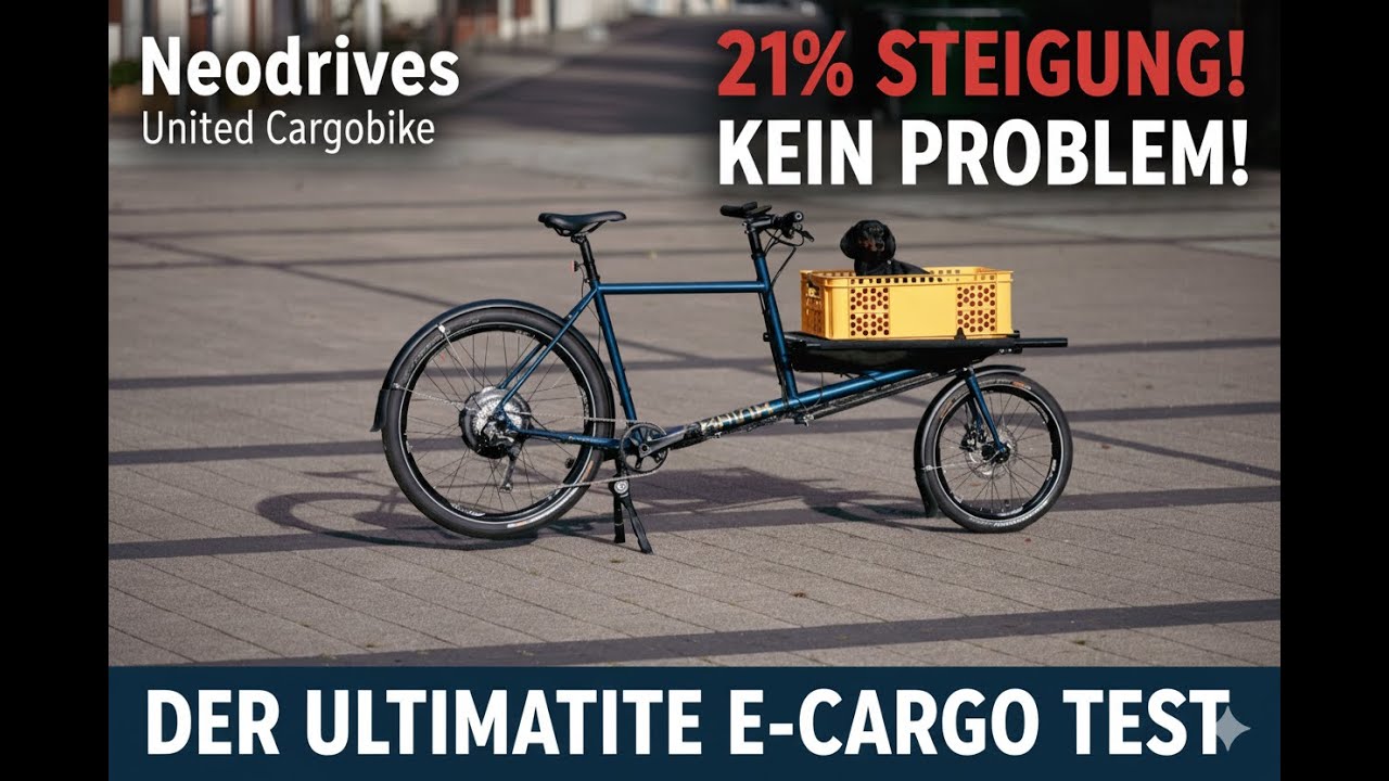 Omnium trifft Neodrives - United Cargobike pimpt OG Lastenrad!