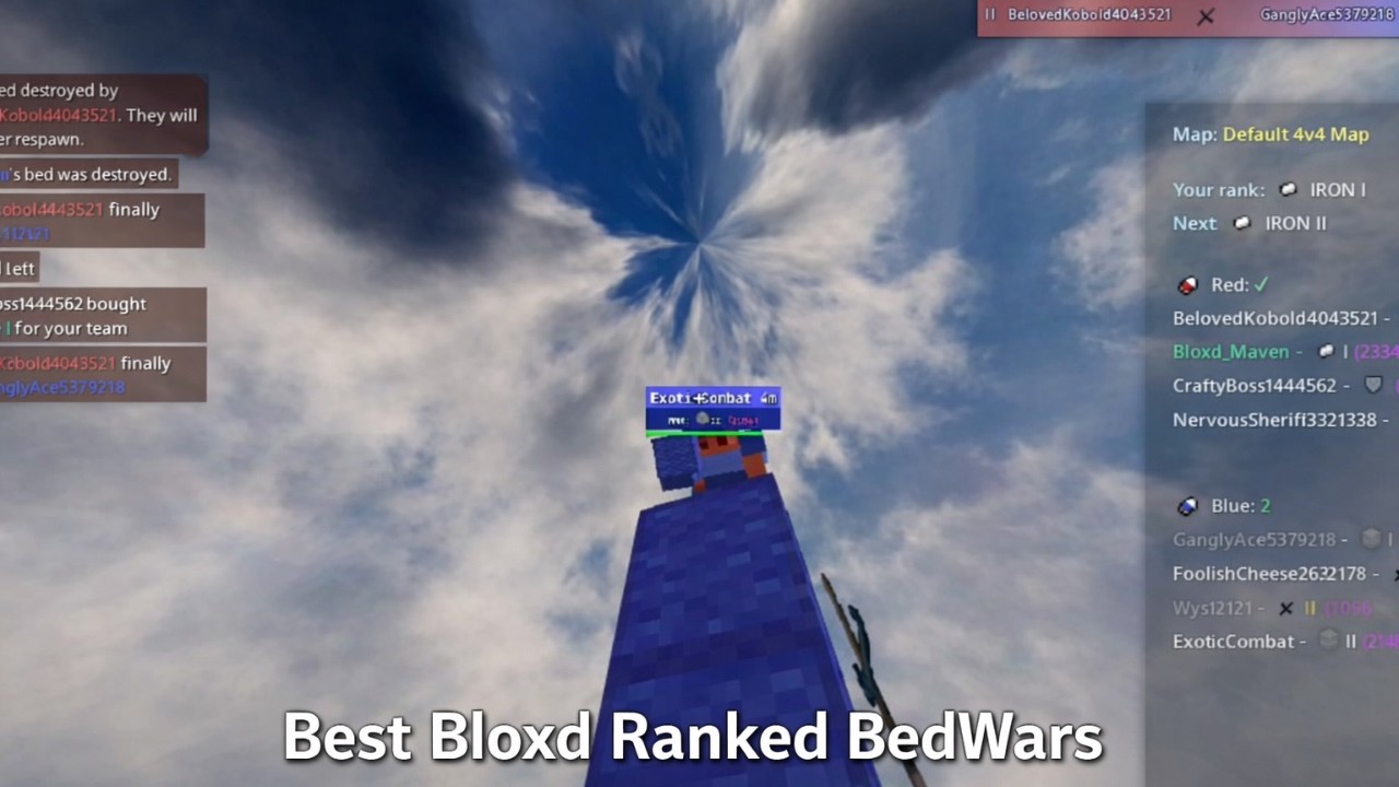 Best Bloxd Ranked BedWars Gameplay