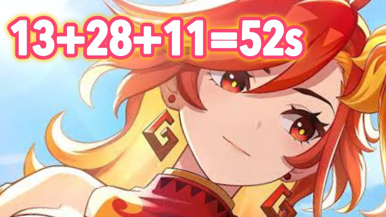 【5.4a Abyss】C0 Mavuika 52s [9 cost] top half continuous speedrun