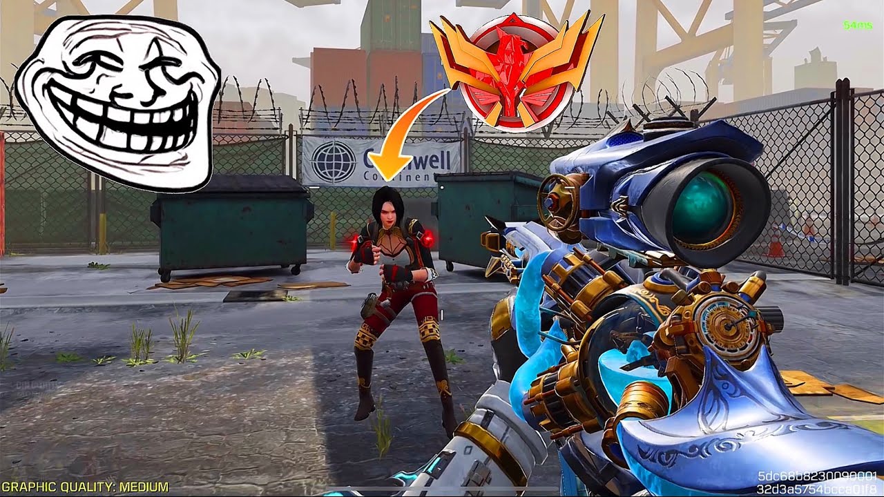 Acting like a poor BOT then POPPING OFF with a Mythic Sniper  PRO PLAYERS 🔥1v1 | FULL MATCH