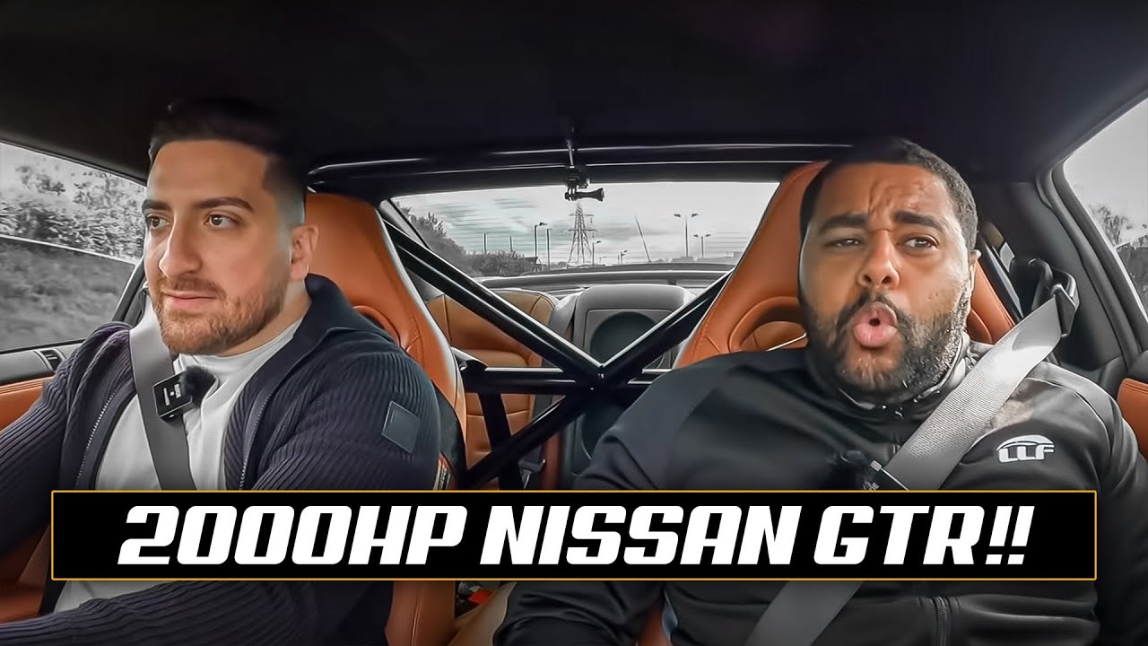 ЭТОТ NISSAN GTR МОЩНОСТЬЮ 2000 Л.С. НАПУГАЛ МЕНЯ ДО СМЕРТИ!!