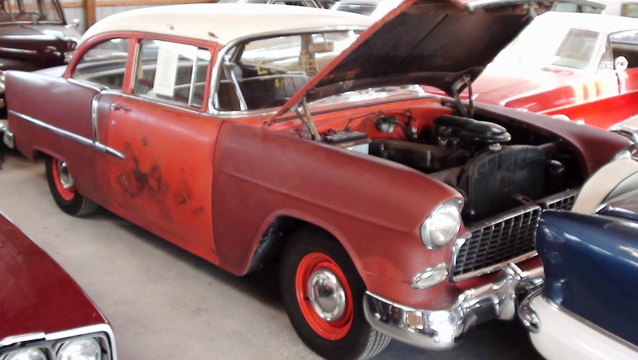 1955 Chevrolet Two Door Sedan - Stored for over 40 years at Country Classic Cars