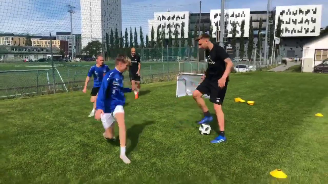 Marcus & Martinus Playing Football at Rosenborg BK