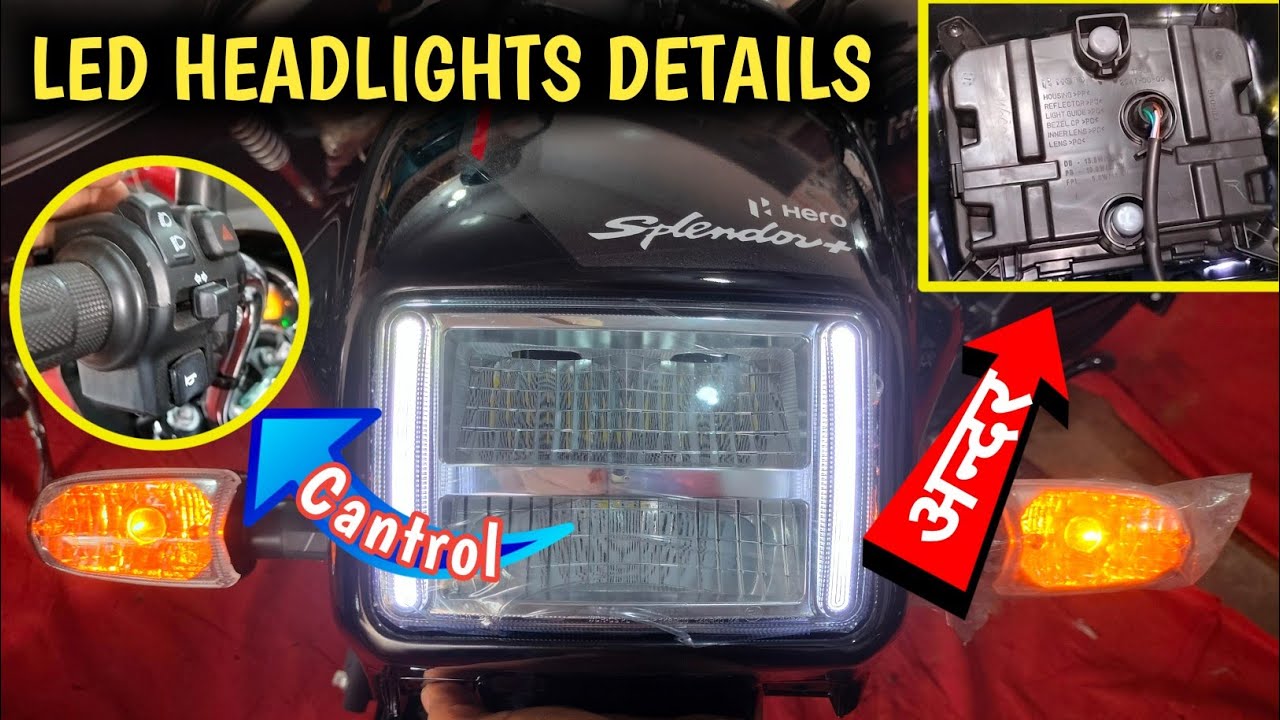 Part 2 ! Splendor XTEC 2.0 Led Headlight Details | अन्दर तो गजब कर दिया 😲
