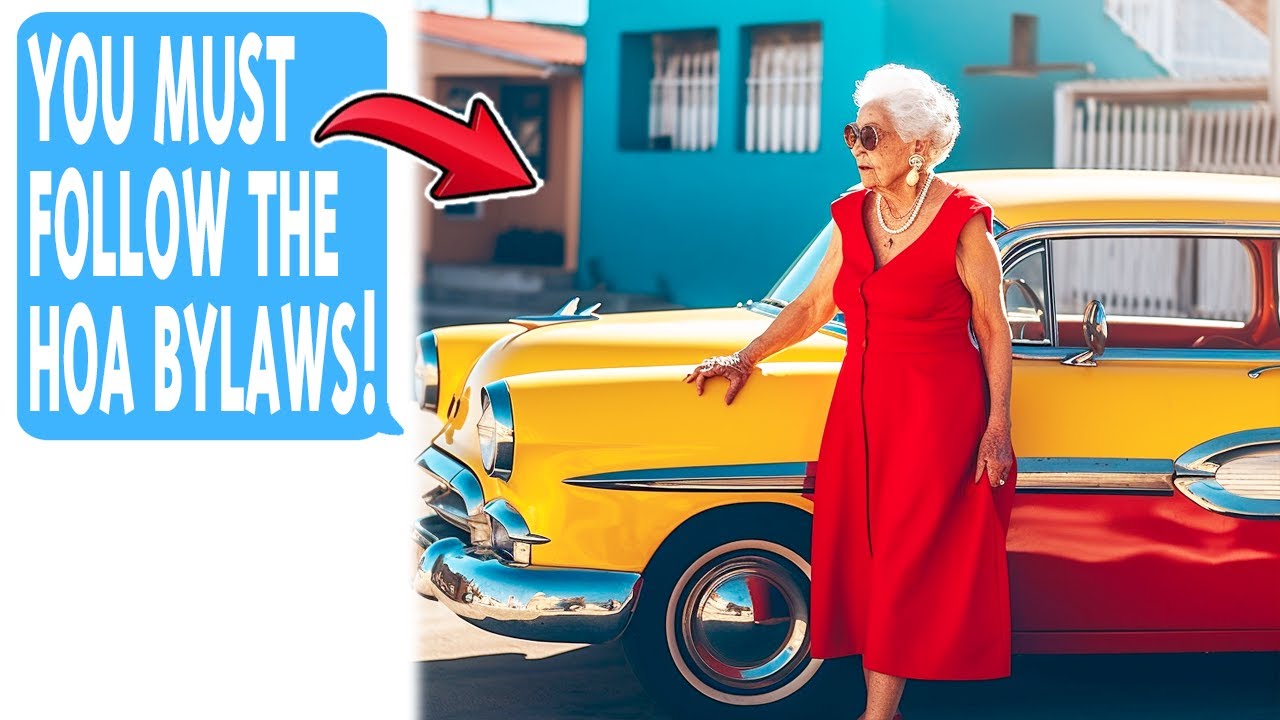 HOA Sued Old Lady $50,000 For Parking Car On Her Own Property!