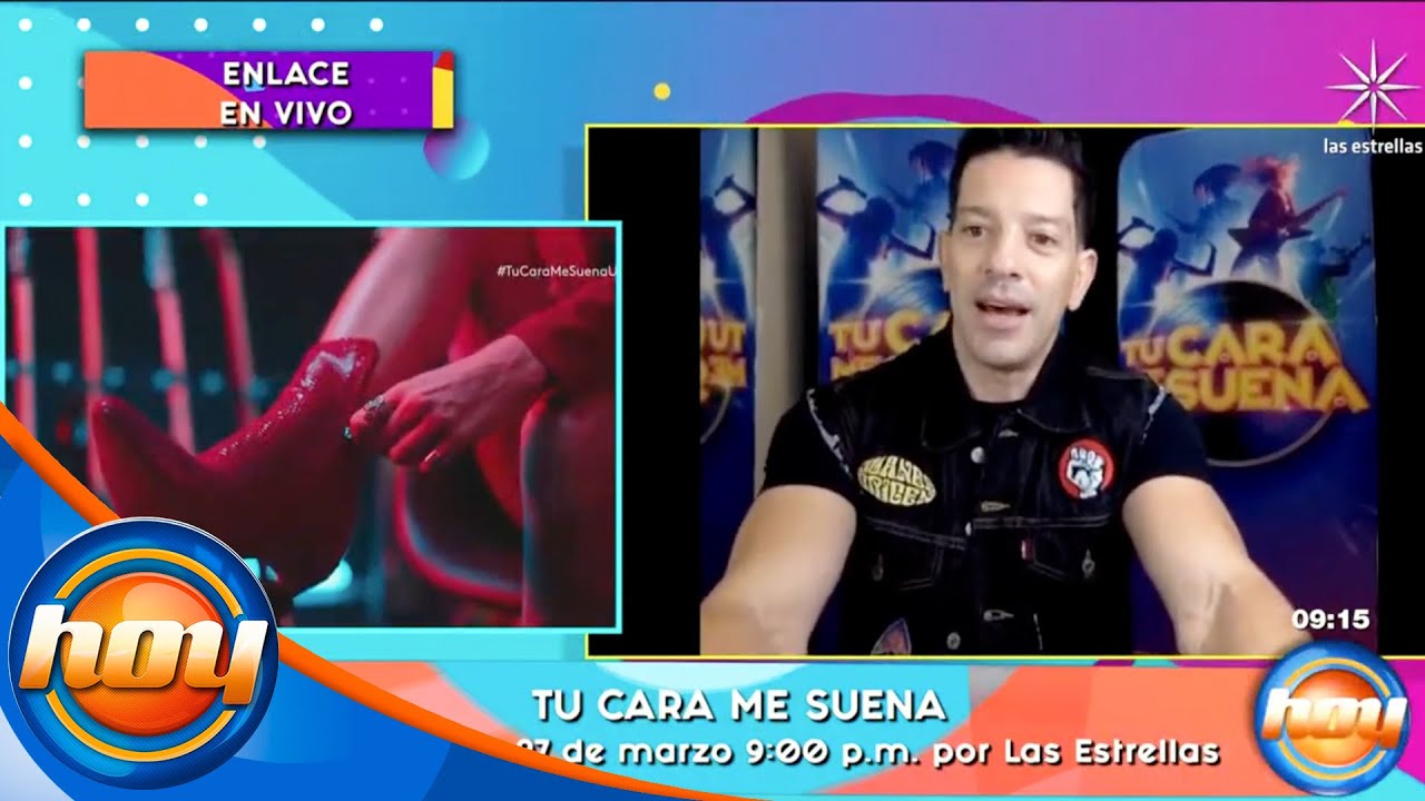 Yahir revela al artista que le gustar&iacute;a interpretar en  'Tu cara me suena' | Programa Hoy