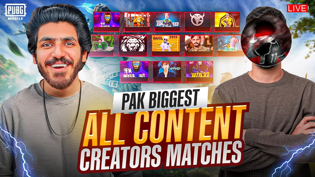 CONTENT CREATORS MATCHES |PUBG MOBILE LIVE |NOMORE1V4 IS LIVE
