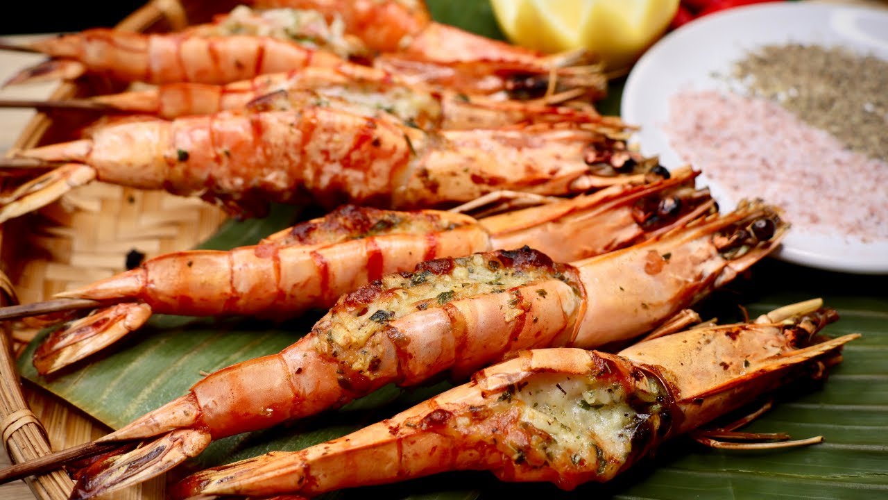 C&aacute;ch l&agrave;m T&Ocirc;M NƯỚNG BƠ TỎI tại nh&agrave; cực kỳ đơn giản ăn ngon như nh&agrave; h&agrave;ng - Mai Kh&ocirc;i
