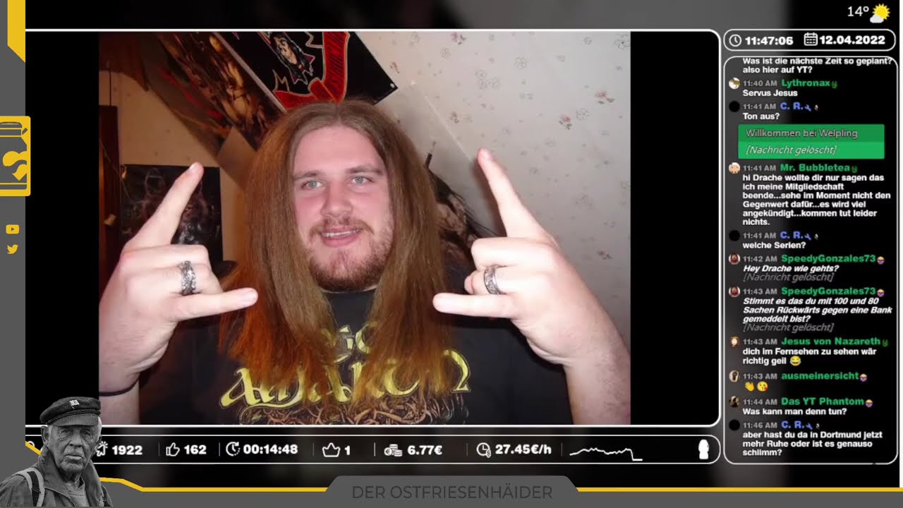 Der Ostfriesenhäider - Der Ostfriese reagiert - Drachenlord Stream (Reup)