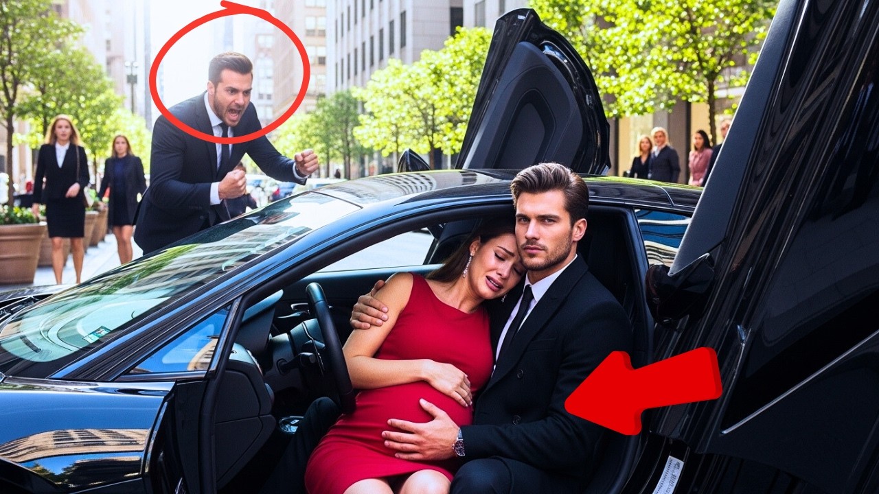 Pregnant Wife Hugs Stranger to Escape Ex—Not Knowing He’s a Billionaire Who Loves Her