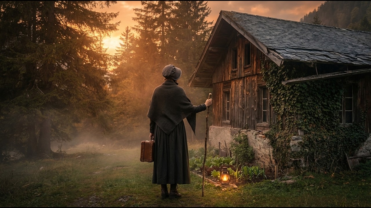 Une veuve aveugle abandonnée a acheté un vieux chalet avec son héritage. Et elle se débrouille seule