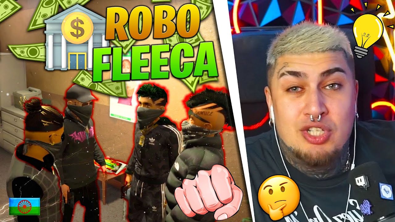 👊 YERAY EL CHULO 😈 | ROBO AL BANCO 🏦💰 | 🔪 EL PUÑALÓN 💙❤️💚 | CHECKPOINT 👾 | GTA V ROLEPLAY
