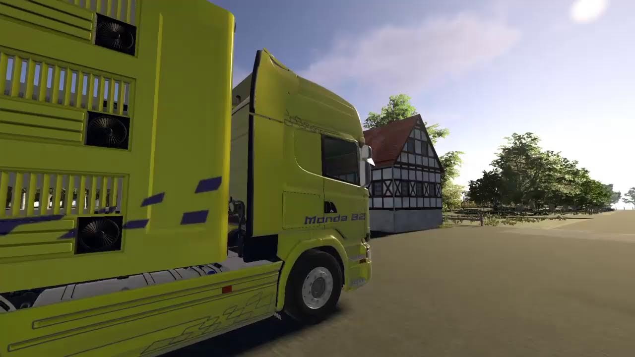 On the road truck simulator directo ps4 español a cambiar de remolque si nos deja jajaja ep 22