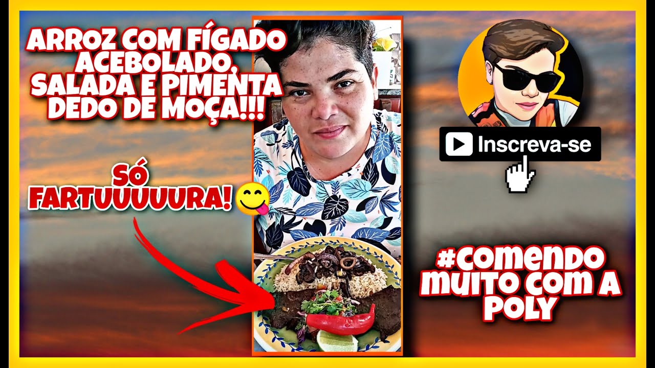 COMENDO MUITO ARROZ, FÍGADO ACEBOLADO 😋 + SALADA, DEDO DE MOÇA E LIMÃO | mukbang | MEU ALMOÇO DE HJ