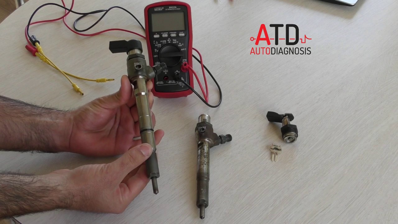 Inyector piezoel&eacute;ctrico common rail. Funcionamiento detallado.
