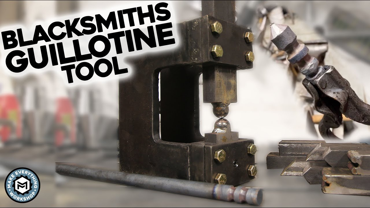 Blacksmiths Guillotine Tool