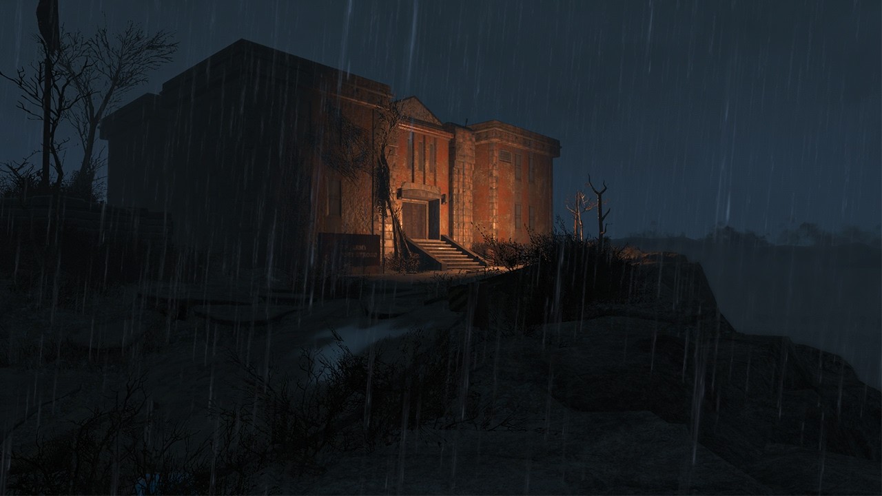 Fallout 4 — Commonwealth Ambience | Fort Strong Rain