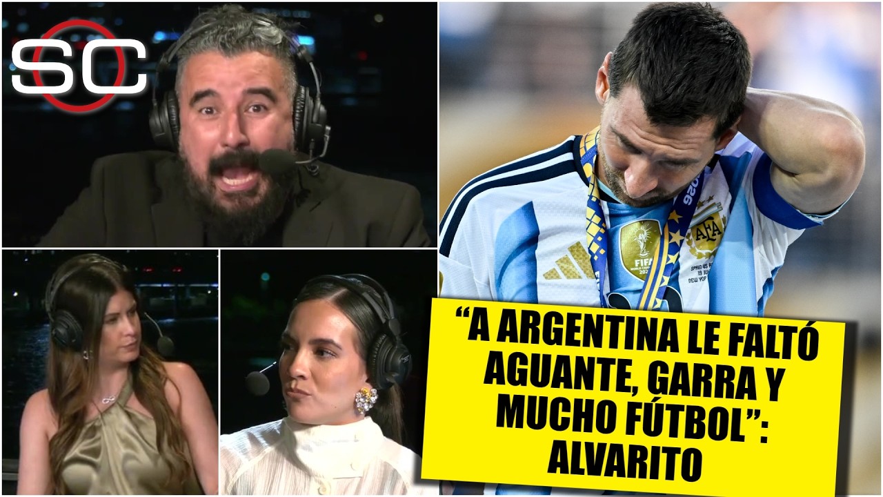 ARGENTINA fue una CARICATURA de CAMPEONA del MUNDO ante ESPA&Ntilde;A: &Aacute;lvaro Morales | SportsCenter
