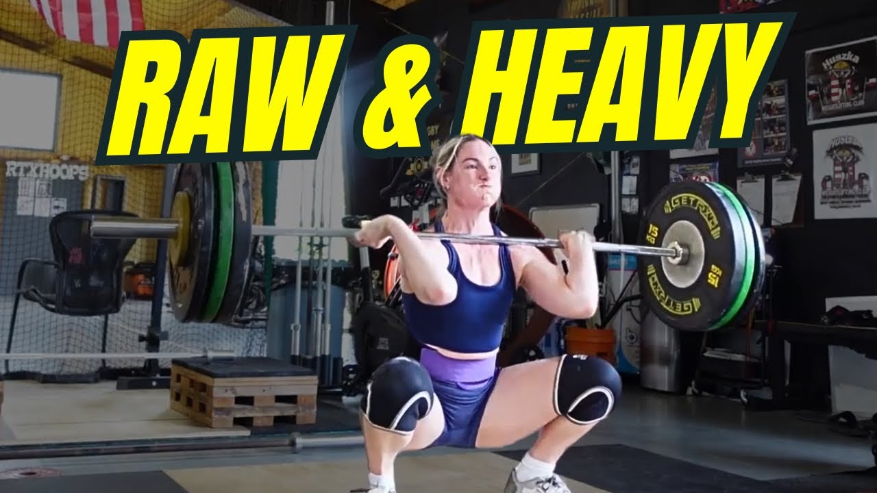 Heavy Clean & Jerk Day | Front Squats, Clean Pulls & Full Weightlifting Session