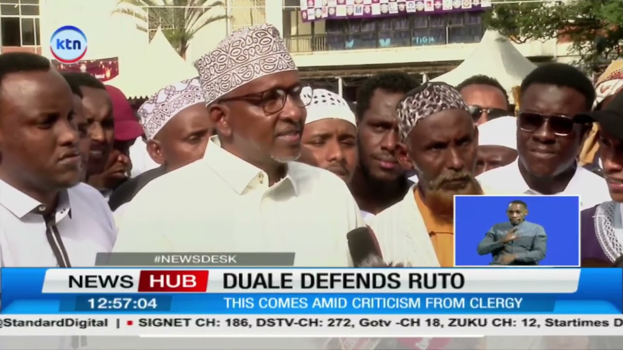 Health CS Aden Duale defends President William Ruto over criticism of opposition remarks
