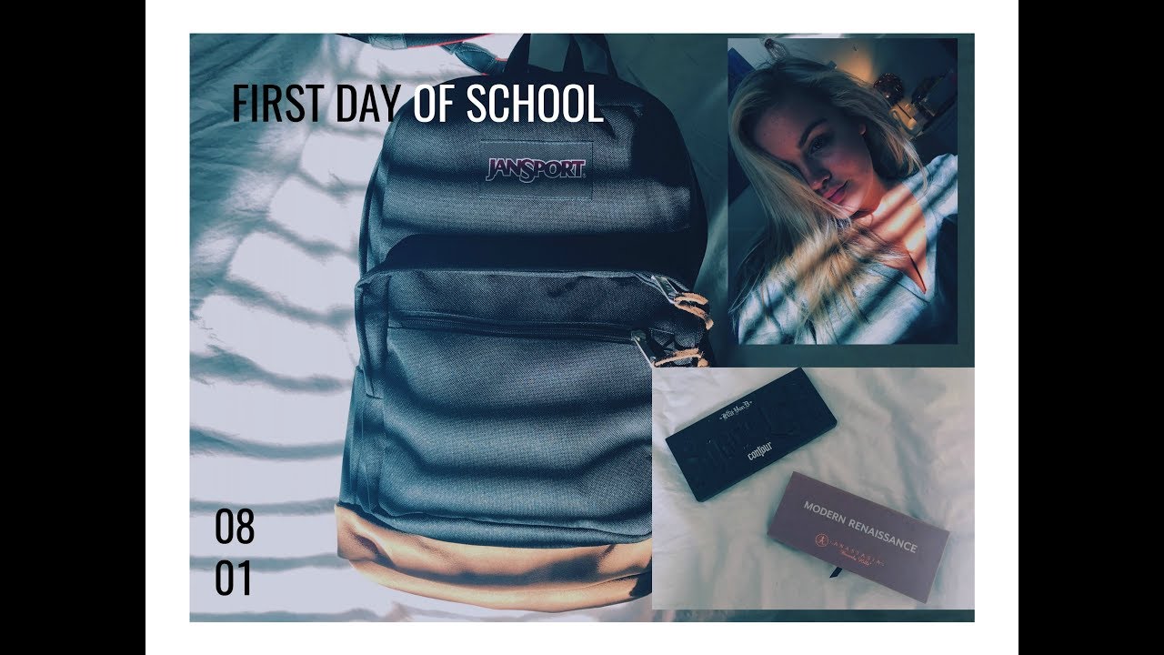First day of school // junior year
