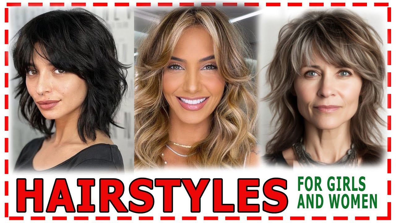 35 Best Medium Length💕 Layered Haircuts 2024. Shaggy haircut for women. Haircuts after 30,40,50,60.